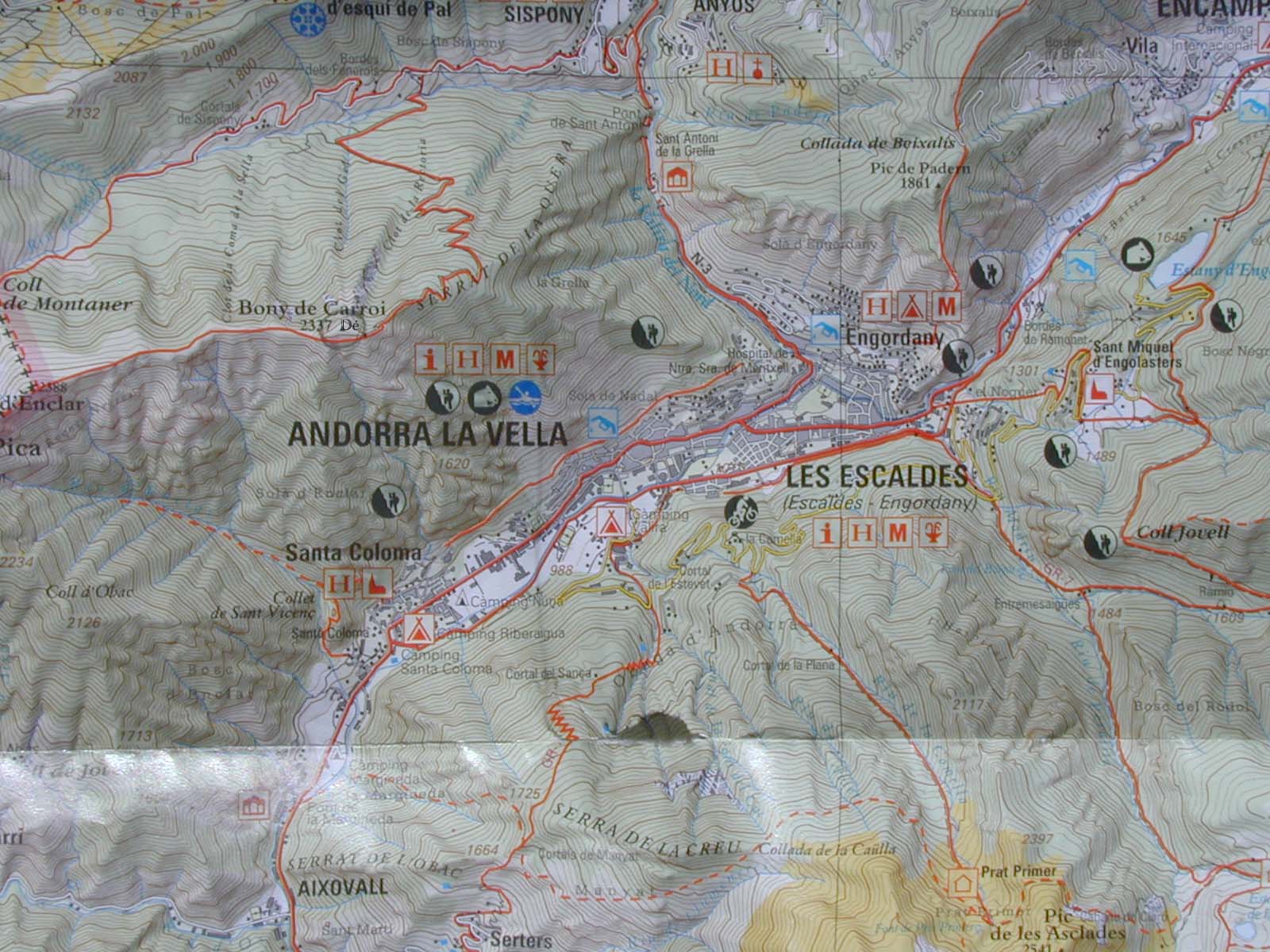 Vol depuis Andorre la vieille